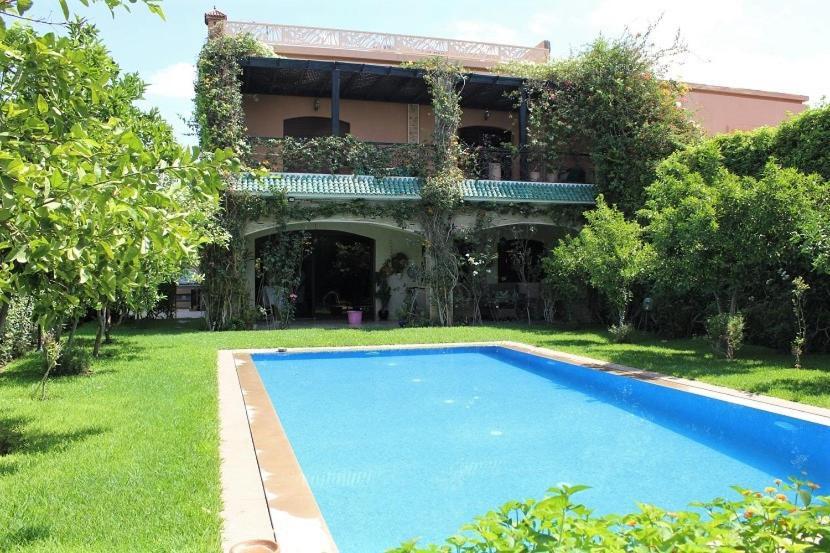 Magnifique villa avec piscine pour famille uniquement Marrakesh Extérieur photo